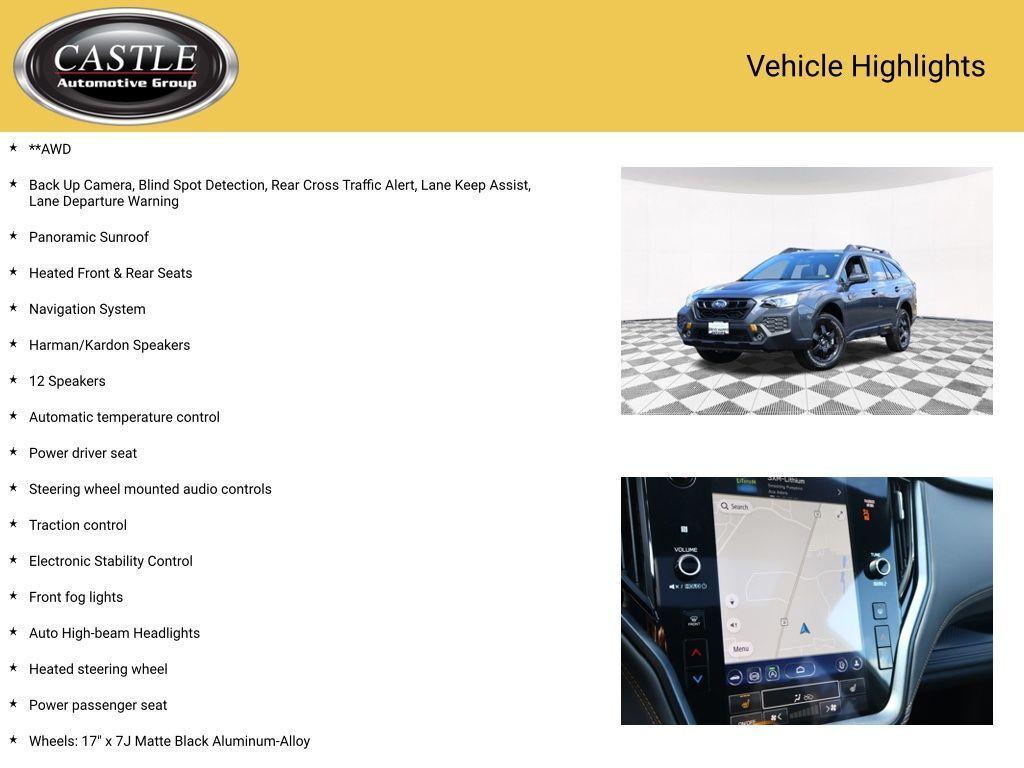 used 2025 Subaru Outback car, priced at $37,977