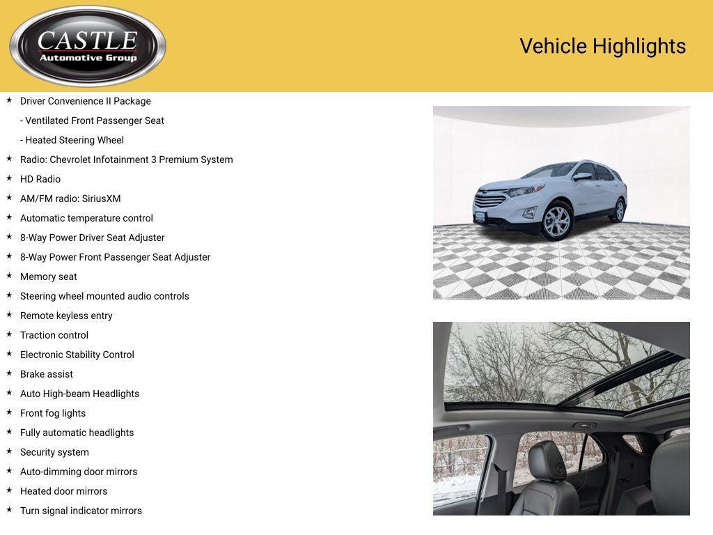 used 2020 Chevrolet Equinox car, priced at $19,414