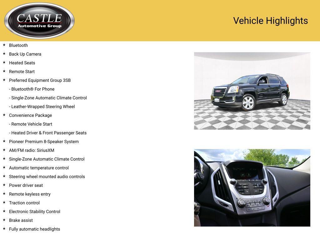 used 2017 GMC Terrain car, priced at $9,690