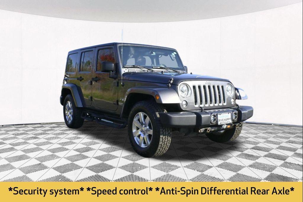 used 2017 Jeep Wrangler Unlimited car, priced at $15,999