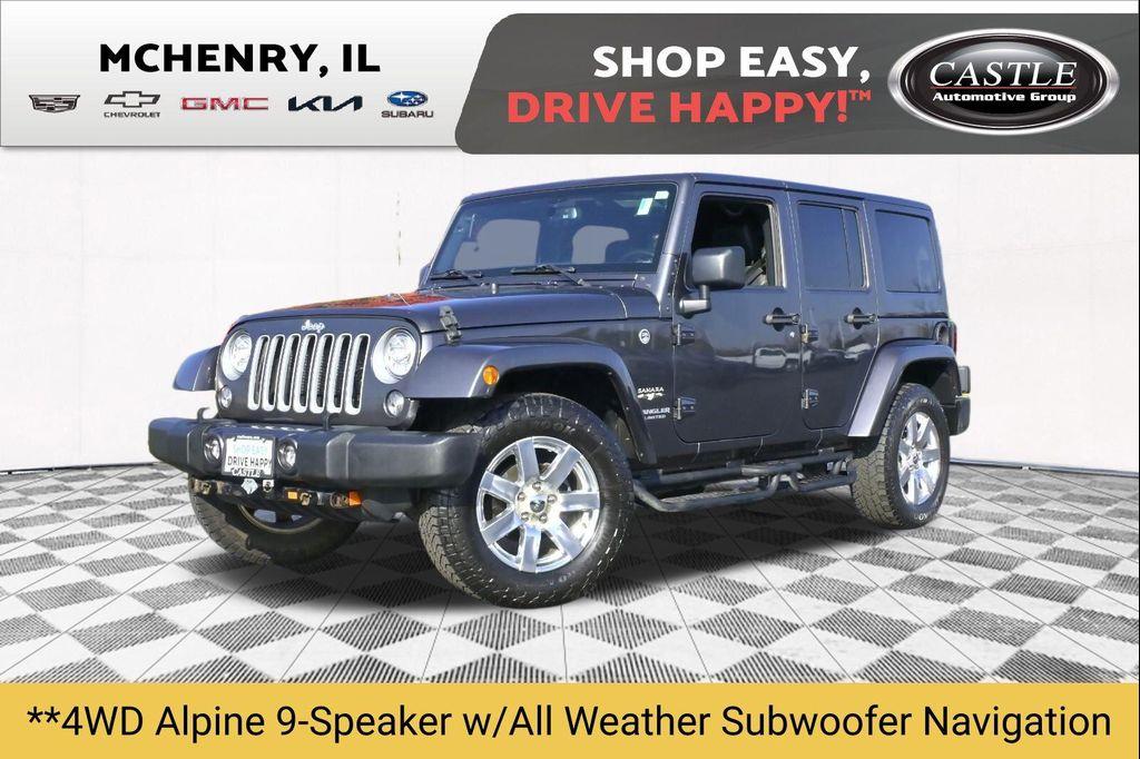 used 2017 Jeep Wrangler Unlimited car, priced at $15,999