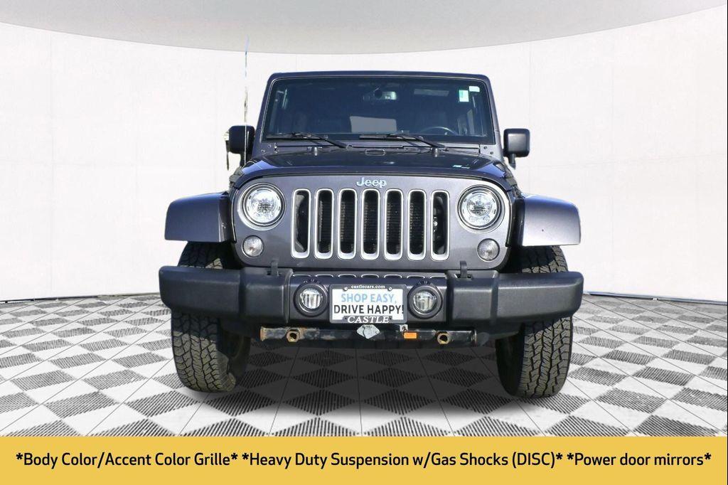 used 2017 Jeep Wrangler Unlimited car, priced at $15,999