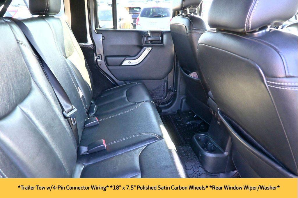 used 2017 Jeep Wrangler Unlimited car, priced at $15,999