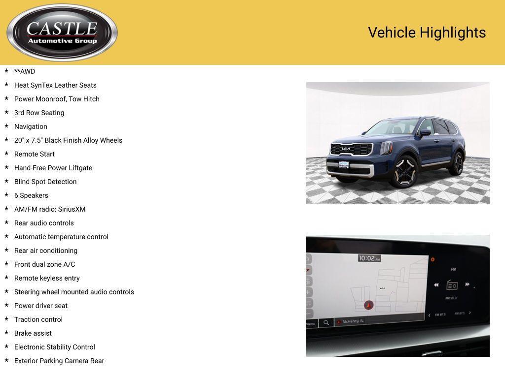 used 2025 Kia Telluride car, priced at $39,989