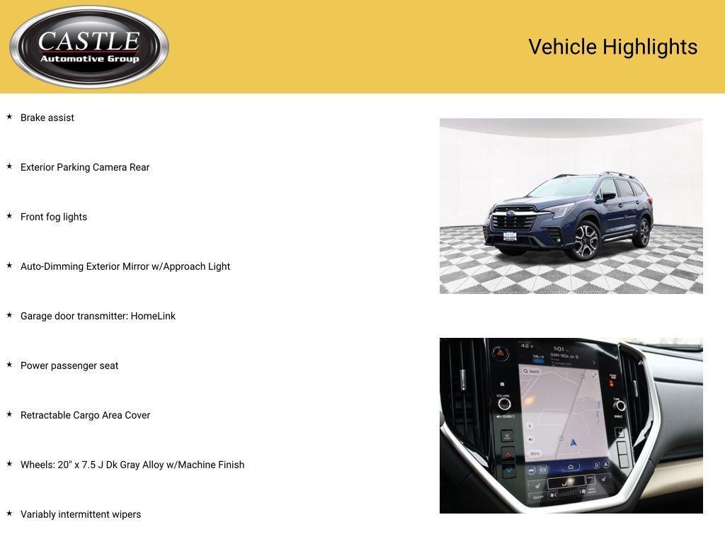 used 2024 Subaru Ascent car, priced at $43,571