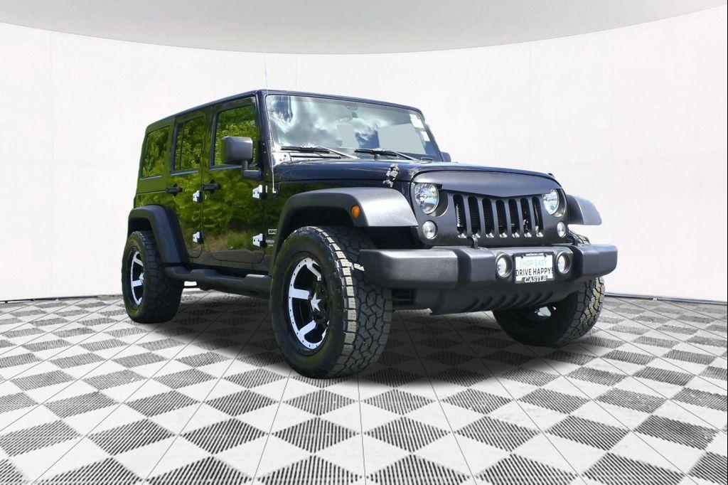 used 2017 Jeep Wrangler Unlimited car, priced at $17,597