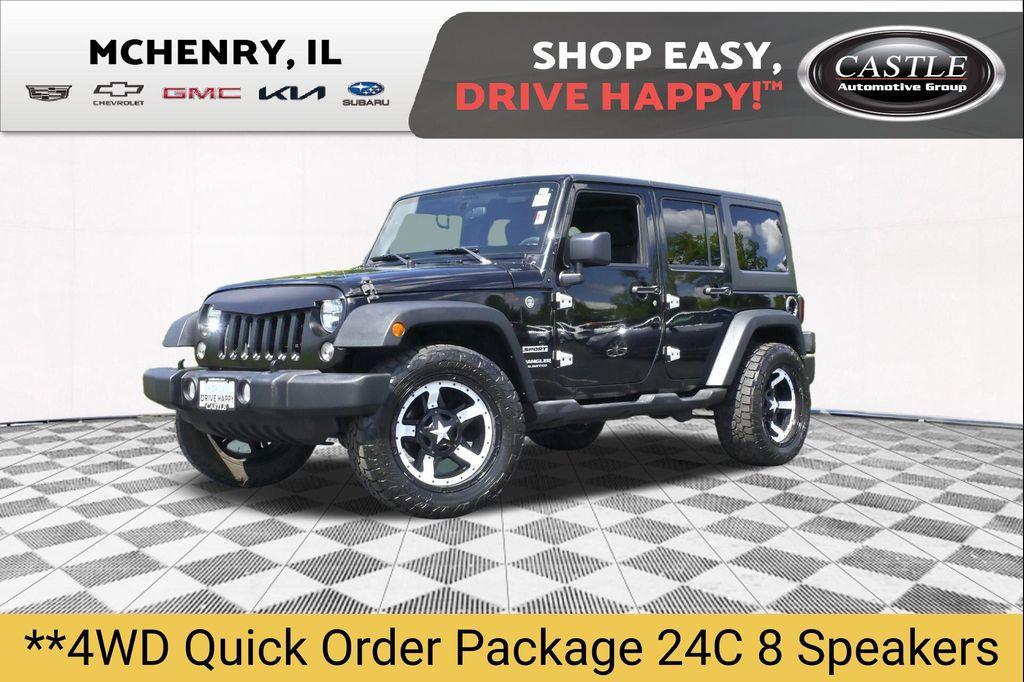 used 2017 Jeep Wrangler Unlimited car, priced at $17,597