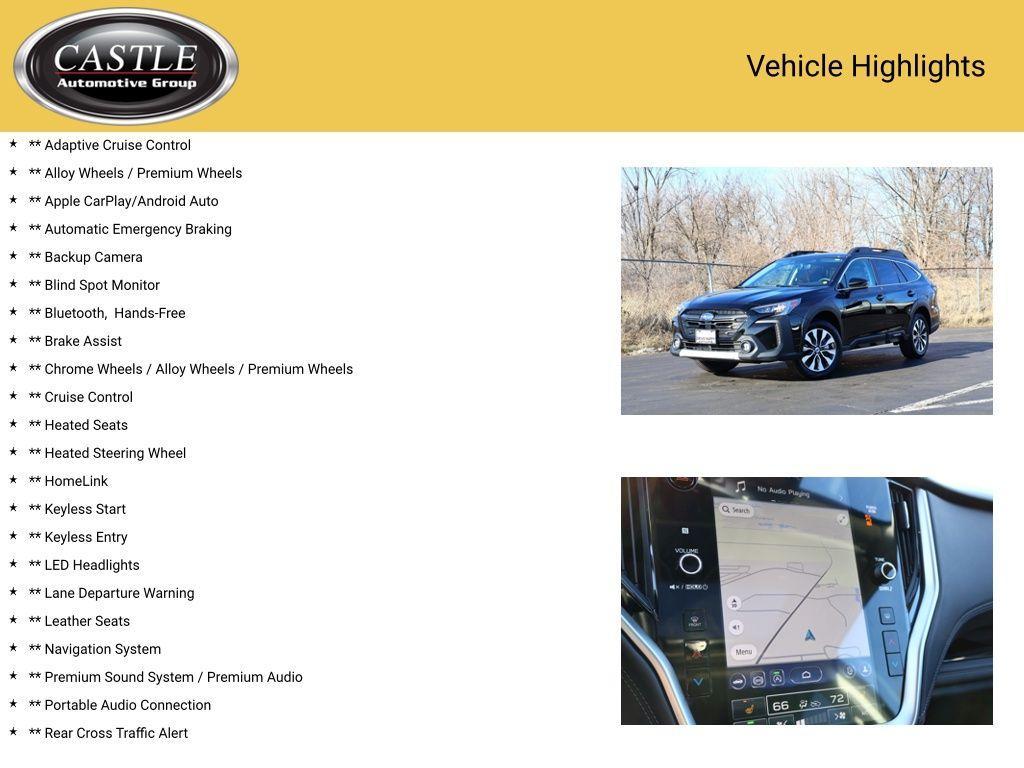 used 2025 Subaru Outback car, priced at $35,384