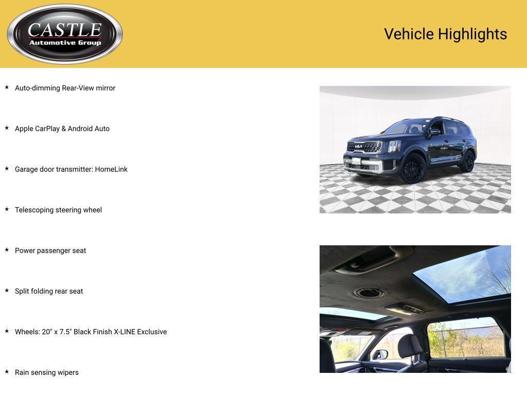 used 2023 Kia Telluride car, priced at $38,495