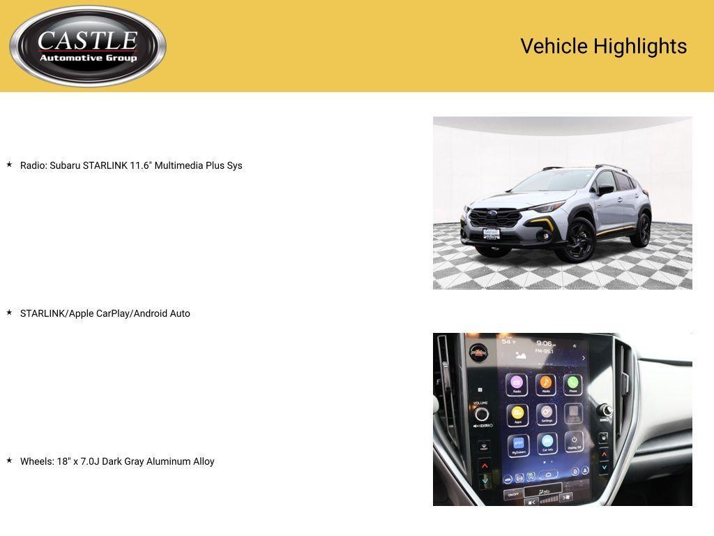 used 2024 Subaru Crosstrek car, priced at $30,971