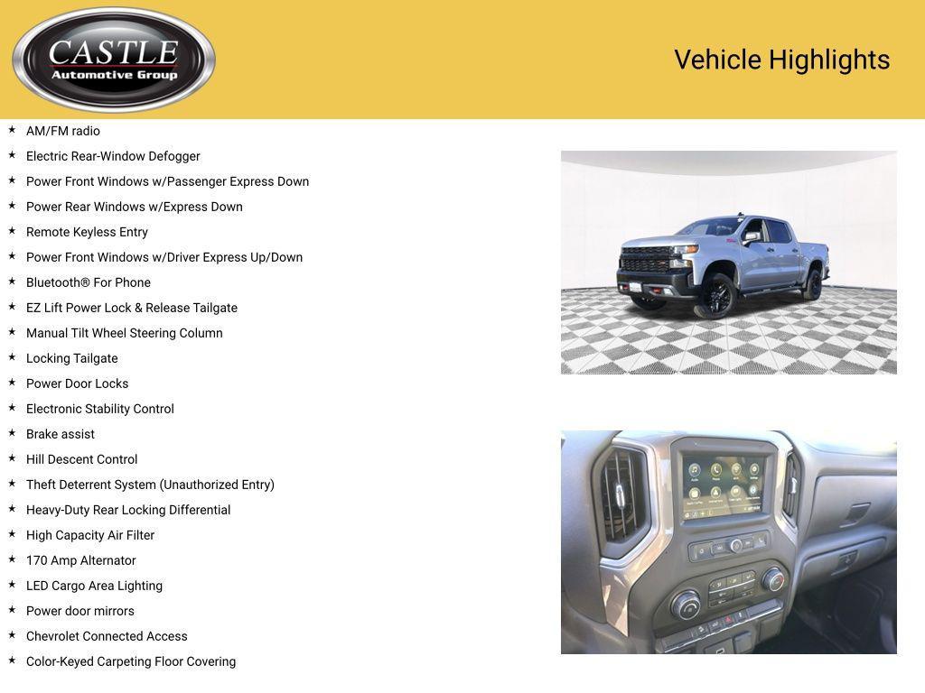 used 2019 Chevrolet Silverado 1500 car, priced at $30,325