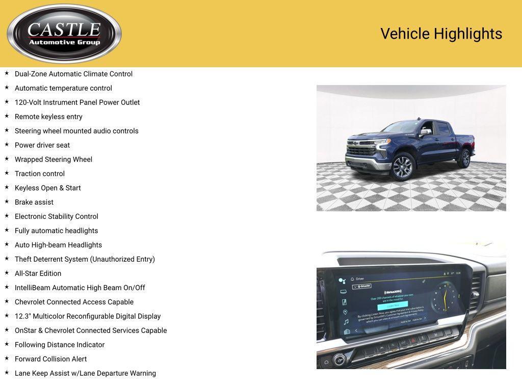 used 2023 Chevrolet Silverado 1500 car, priced at $34,448