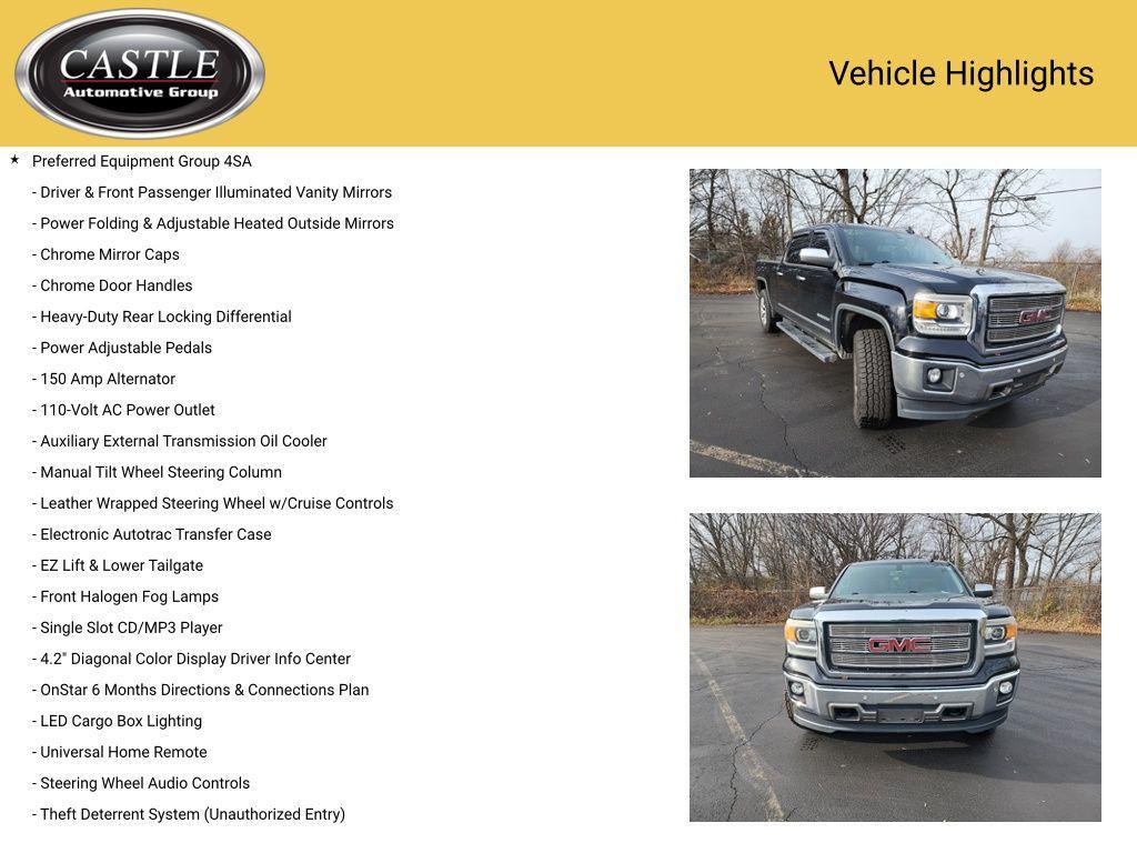 used 2015 GMC Sierra 1500 car, priced at $17,832