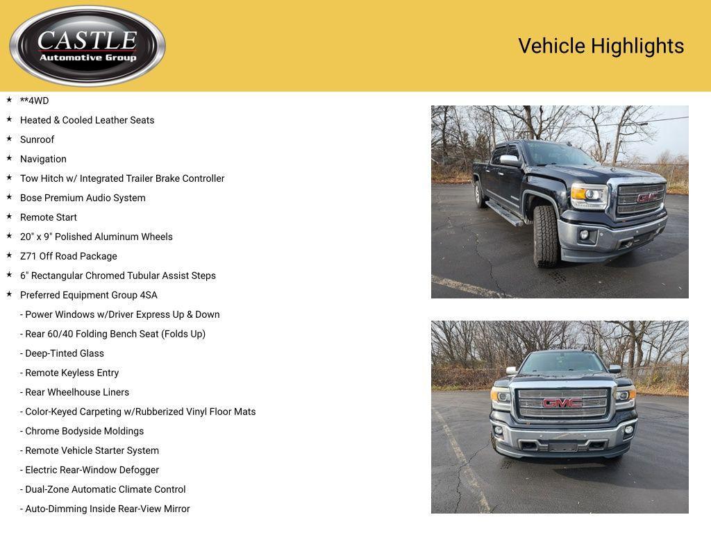 used 2015 GMC Sierra 1500 car, priced at $17,832