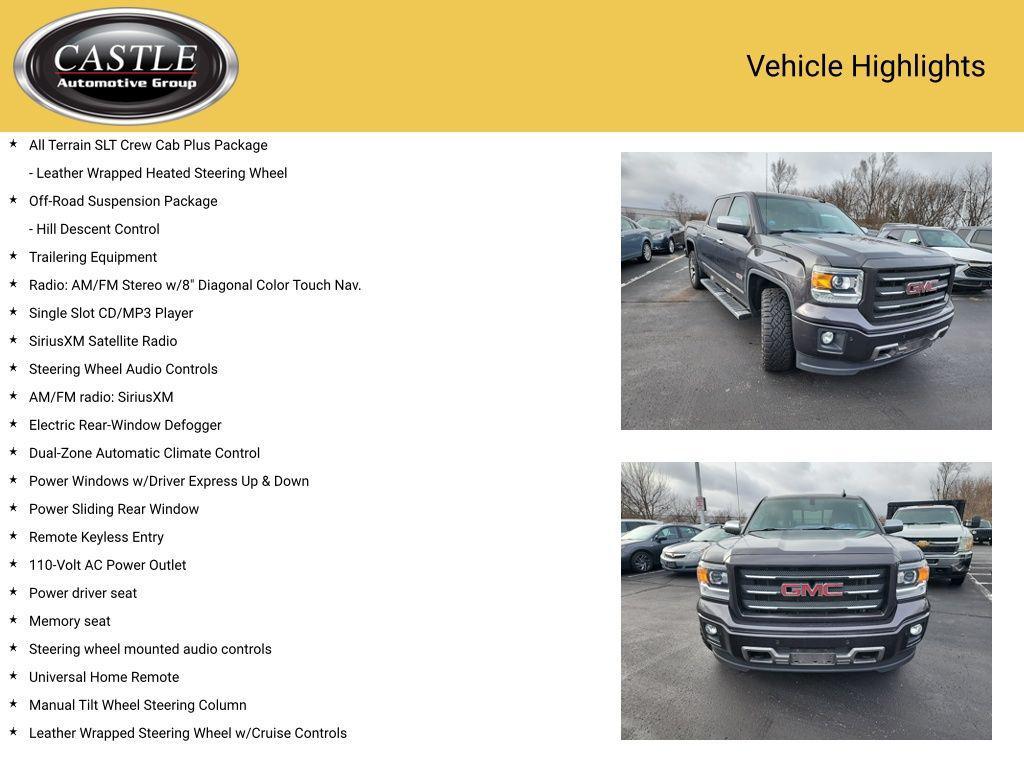 used 2015 GMC Sierra 1500 car, priced at $17,448