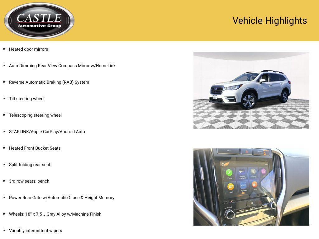 used 2022 Subaru Ascent car, priced at $23,266