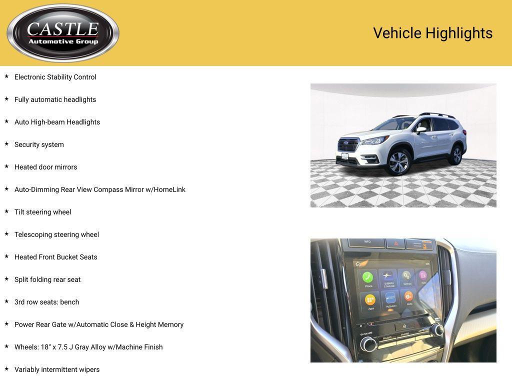 used 2022 Subaru Ascent car, priced at $21,997