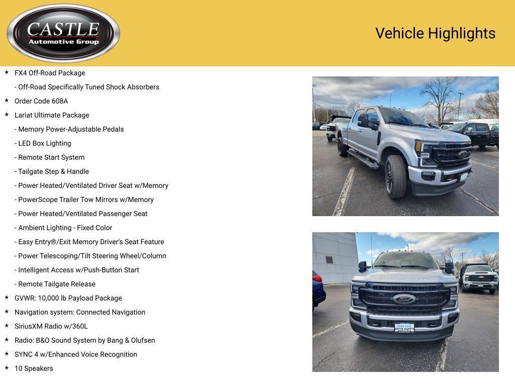 used 2022 Ford F-250 car, priced at $36,845