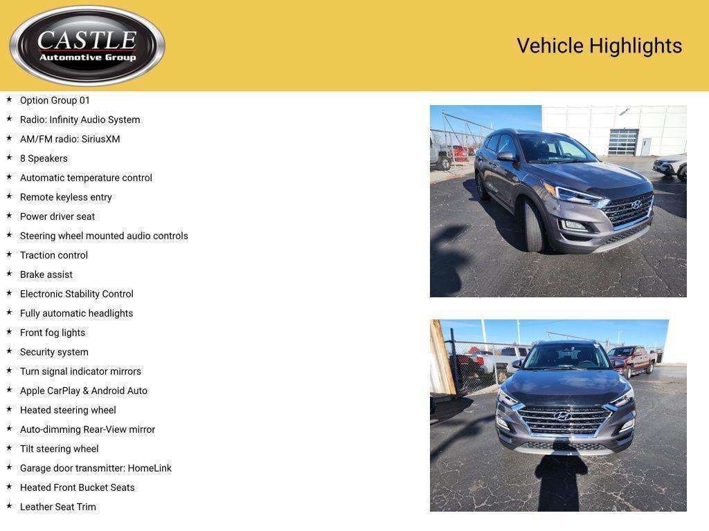 used 2021 Hyundai Tucson car, priced at $20,608