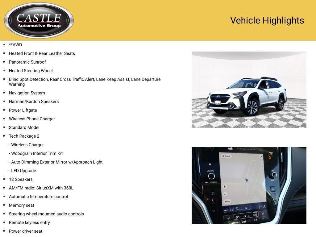 used 2025 Subaru Outback car, priced at $34,977