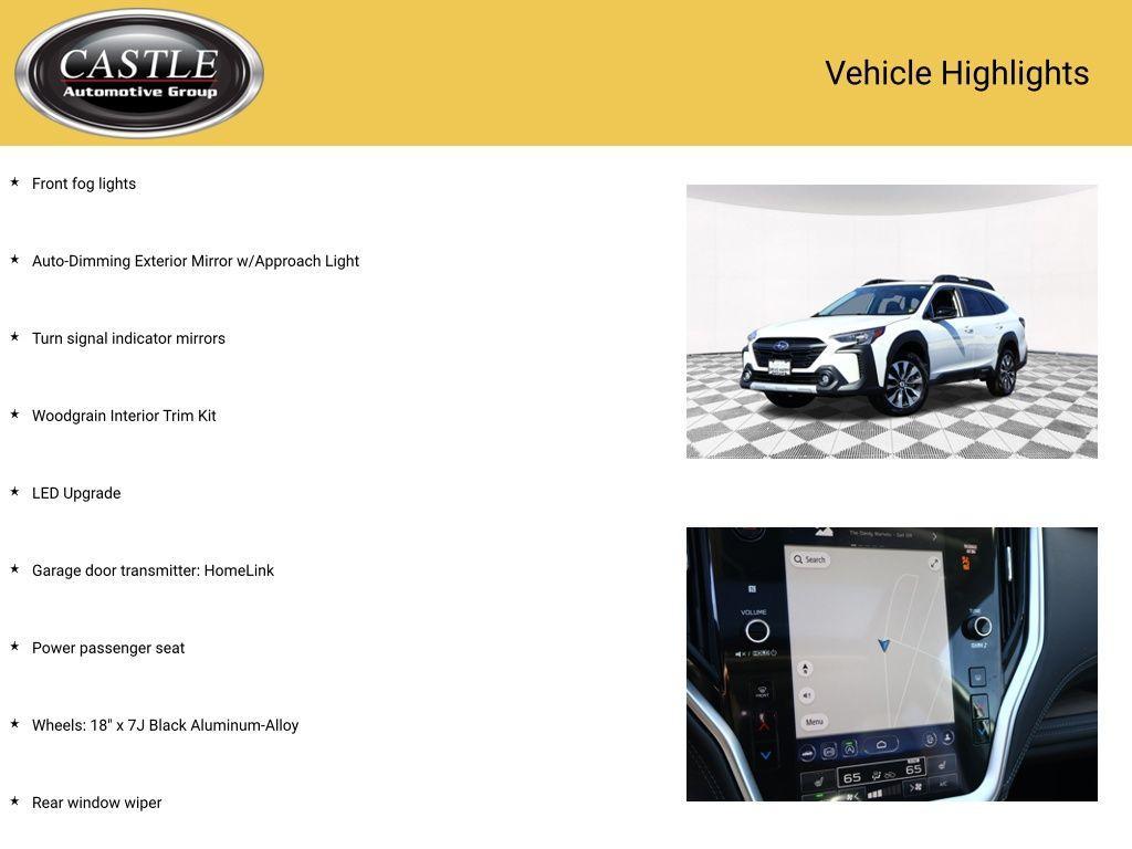 used 2025 Subaru Outback car, priced at $35,971