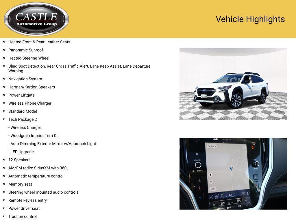 used 2025 Subaru Outback car, priced at $36,971