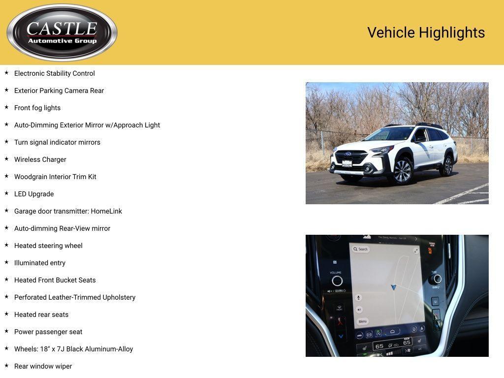 used 2025 Subaru Outback car, priced at $35,393
