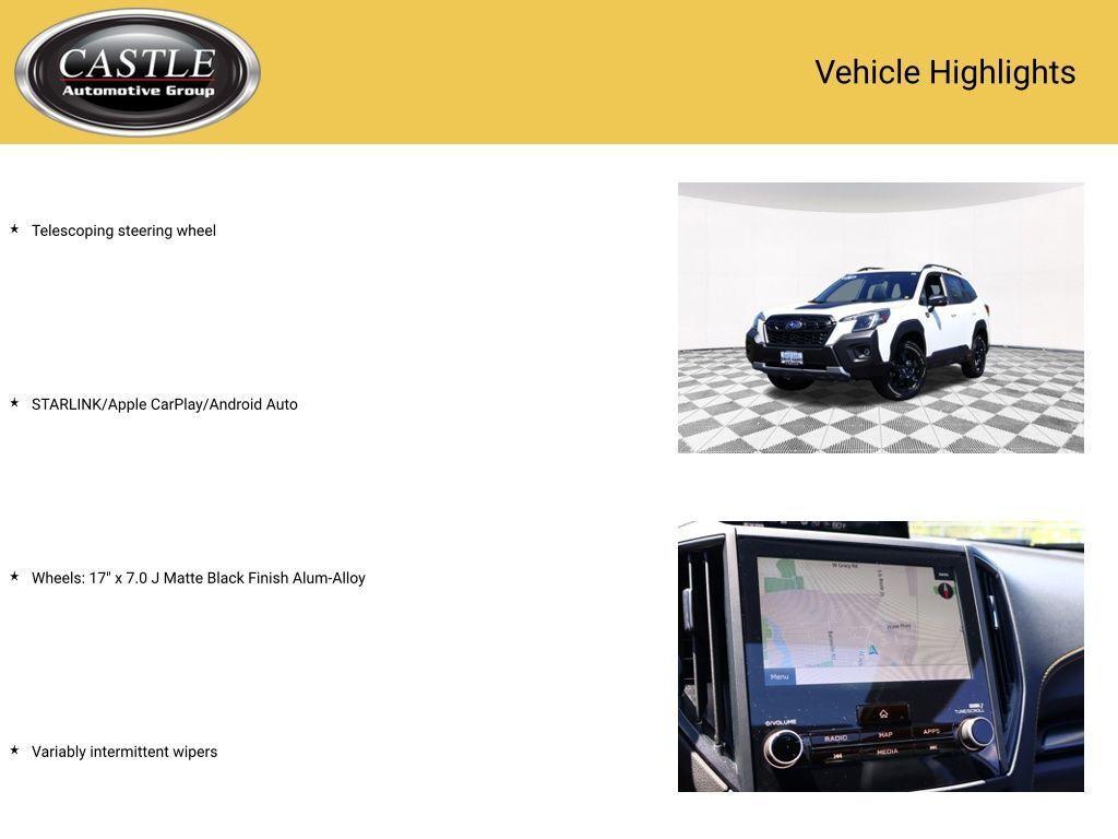 used 2024 Subaru Forester car, priced at $34,977