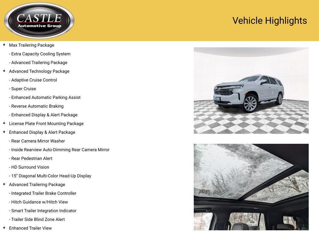 used 2023 Chevrolet Tahoe car, priced at $61,294