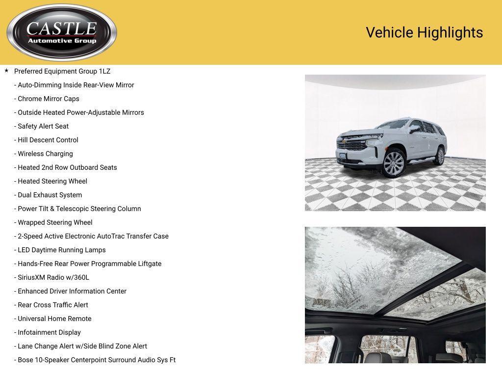 used 2023 Chevrolet Tahoe car, priced at $61,294