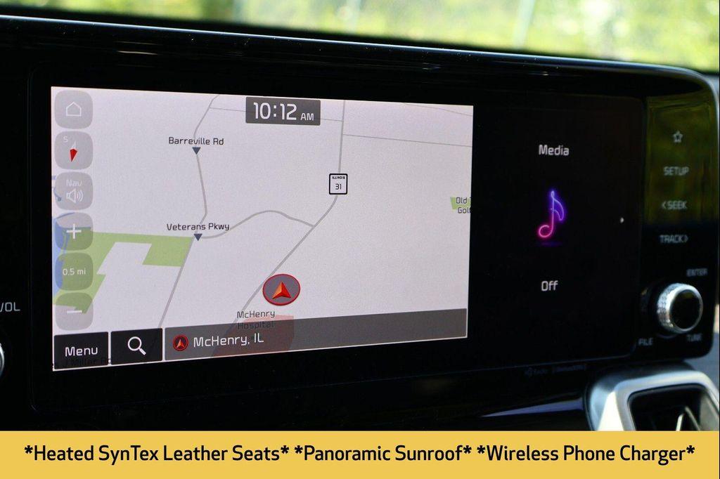 used 2023 Kia Sorento car, priced at $23,250