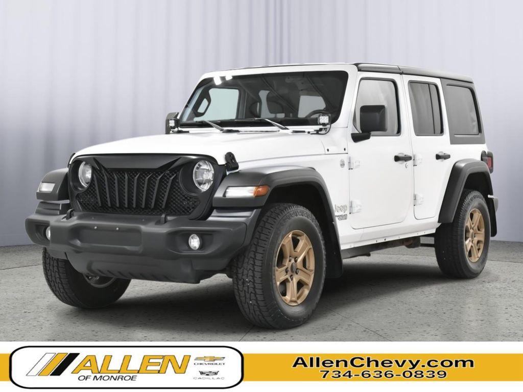 used 2019 Jeep Wrangler Unlimited car, priced at $22,700