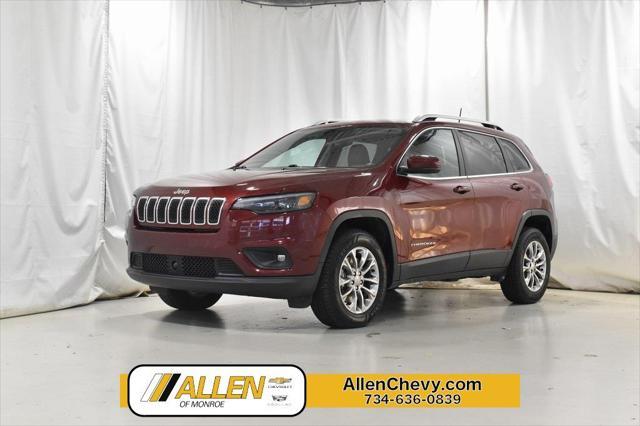 used 2021 Jeep Cherokee car, priced at $19,897