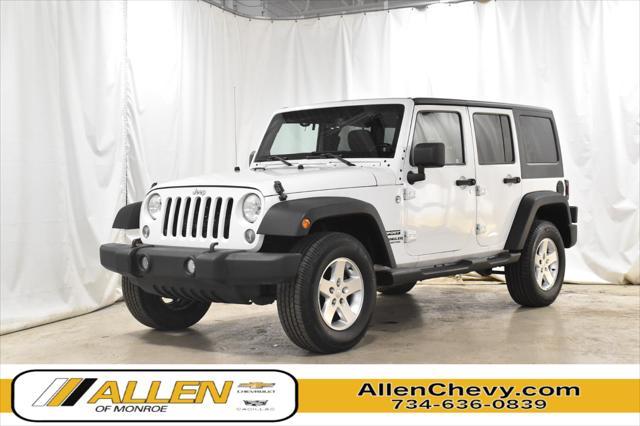 used 2014 Jeep Wrangler Unlimited car, priced at $14,659