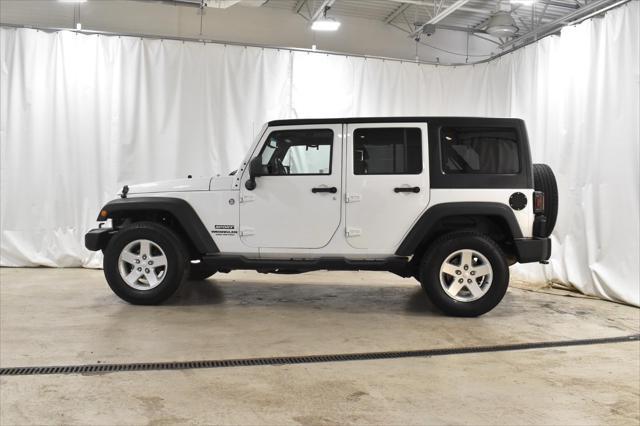 used 2014 Jeep Wrangler Unlimited car, priced at $14,502