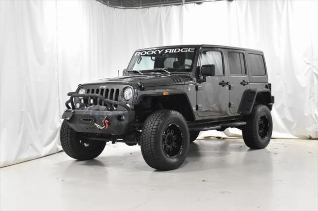 used 2017 Jeep Wrangler Unlimited car, priced at $24,221