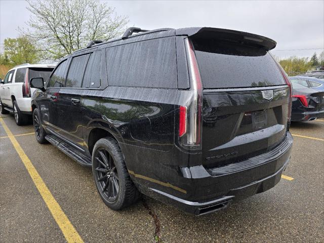 used 2021 Cadillac Escalade ESV car, priced at $68,308