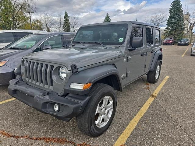 used 2020 Jeep Wrangler Unlimited car, priced at $25,440