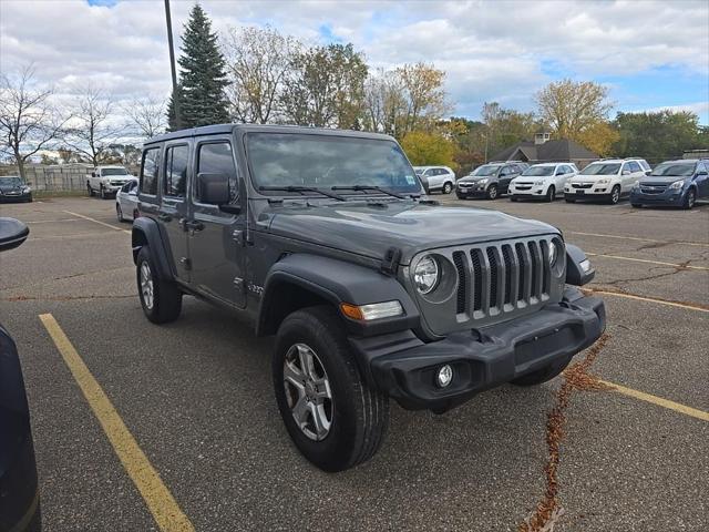 used 2020 Jeep Wrangler Unlimited car, priced at $25,440