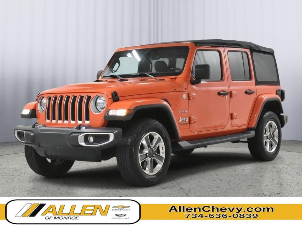 used 2018 Jeep Wrangler Unlimited car, priced at $21,800