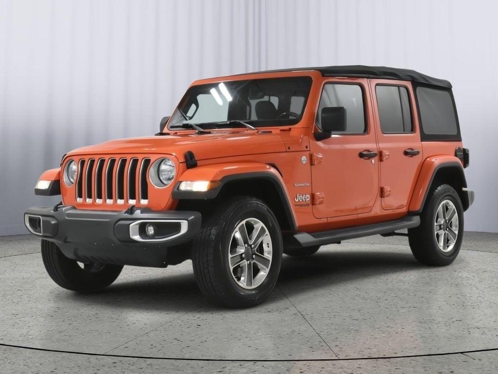 used 2018 Jeep Wrangler Unlimited car, priced at $22,100