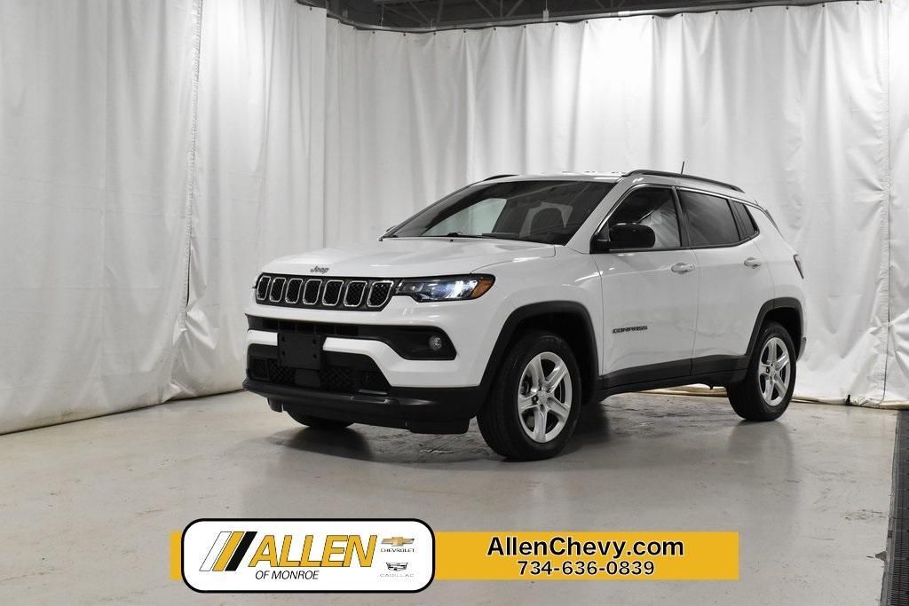 used 2023 Jeep Compass car, priced at $28,375