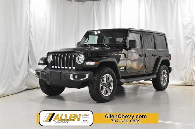 used 2019 Jeep Wrangler Unlimited car, priced at $24,273