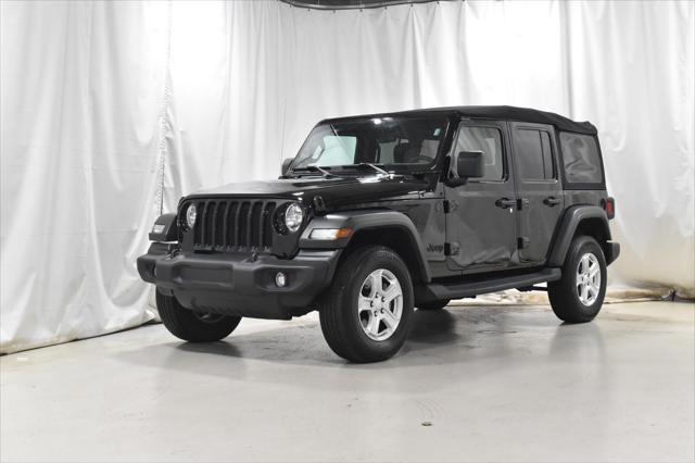 used 2022 Jeep Wrangler Unlimited car, priced at $30,537