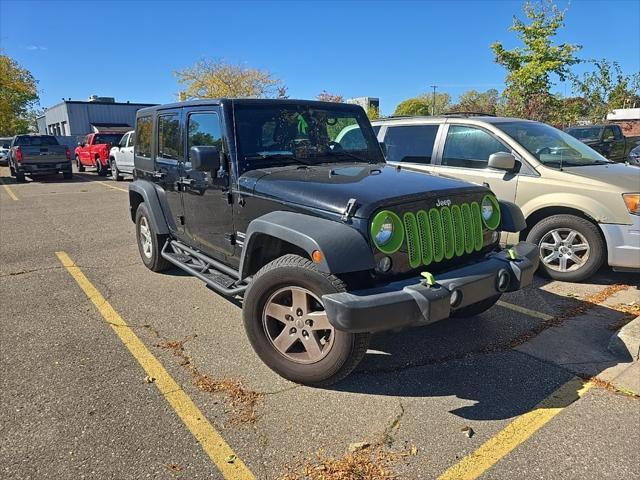 used 2016 Jeep Wrangler Unlimited car, priced at $14,790