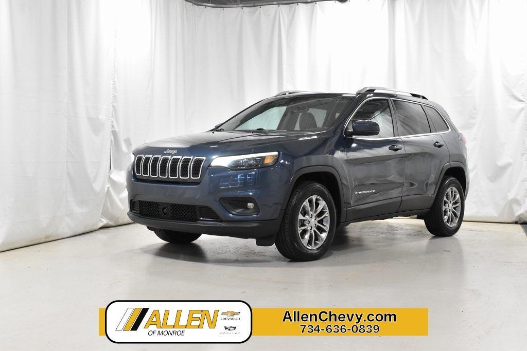used 2021 Jeep Cherokee car, priced at $19,890