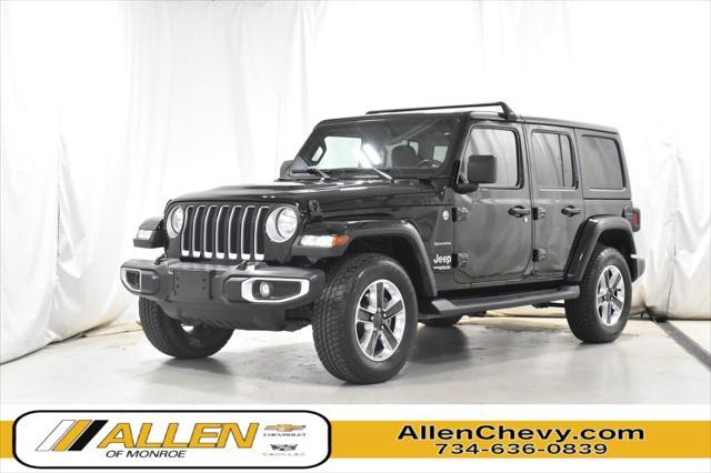 used 2021 Jeep Wrangler Unlimited car, priced at $27,613