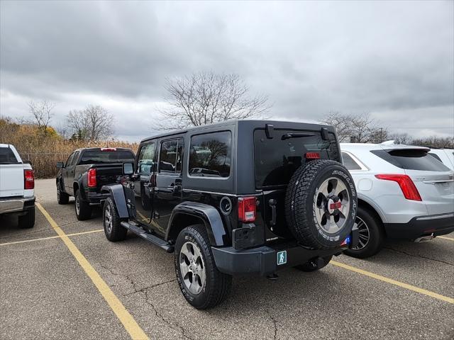 used 2017 Jeep Wrangler Unlimited car, priced at $21,320