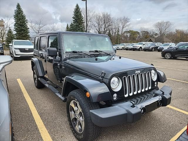 used 2017 Jeep Wrangler Unlimited car, priced at $21,320