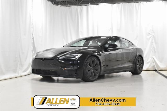 used 2022 Tesla Model S car, priced at $66,641